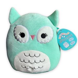 NWT Imogen Turquoise Plush Stuffed Animal Super Soft Cuddle Pillow